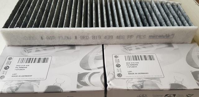 8KD819439 VAG Внутрішньосалонний фільтр