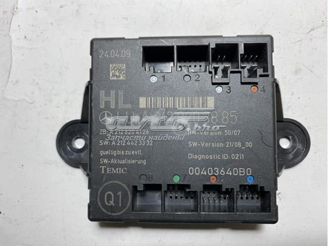 A2128203885 Mercedes Блок комфорту задніх дверей
