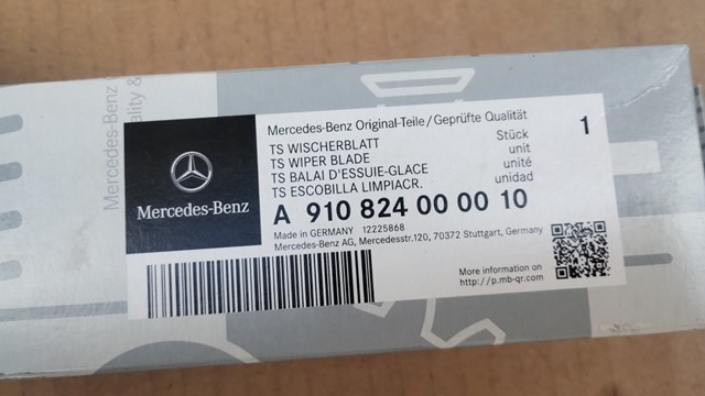  Mercedes A910824000010 ціна, від 73.82 USD