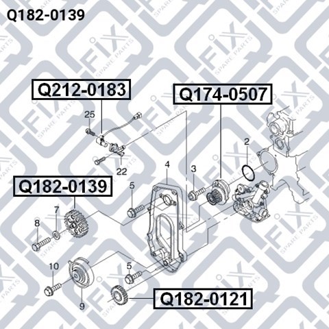 Фазорегулятор Q-fix Q1820139