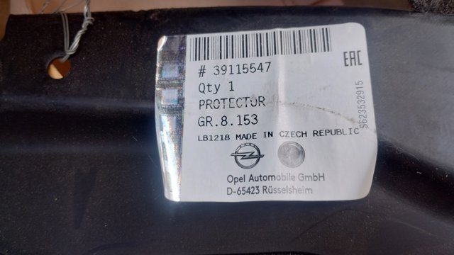 39115547 General Motors Підкрилок переднього крила, лівий