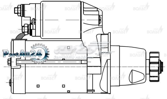 Стартер LST1902 STARTVOLT