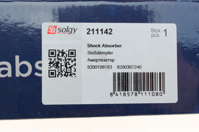 Купити 211142 Solgy Стійка амортизатора задня