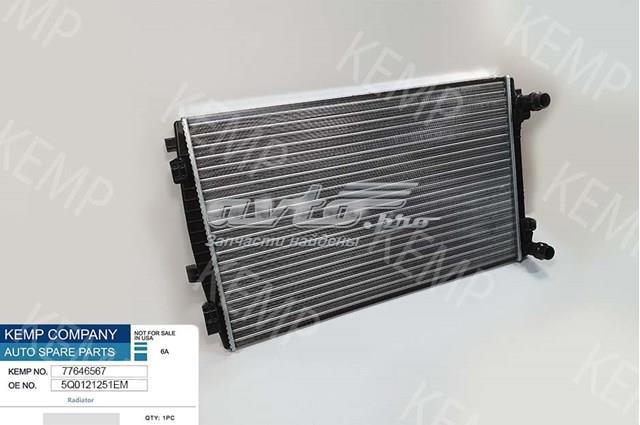 Радіатор основний Kemp 77646567 ціна, від 67.79 USD