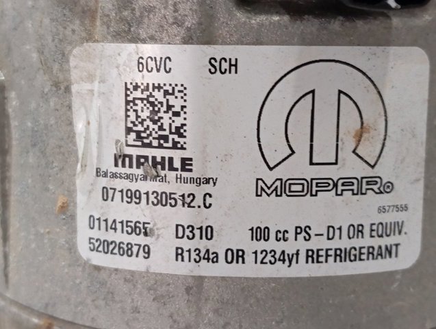  Fiat/Alfa/Lancia 52026879 ціна, від 122.91 USD