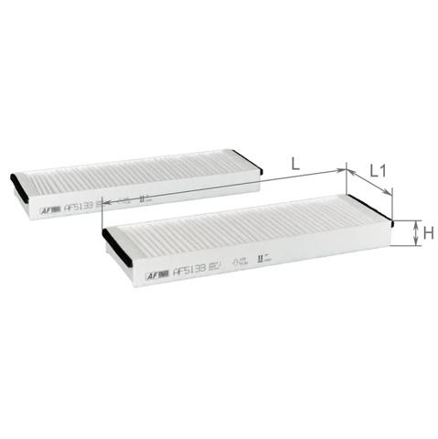 Фільтр повітряний обігрівача Alpha Filter AF5133 ціна, від 6.96 USD