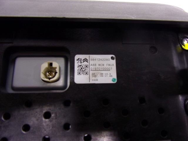 Купити 98574494ZD Peugeot/Citroen Дисплей багатофункціональний