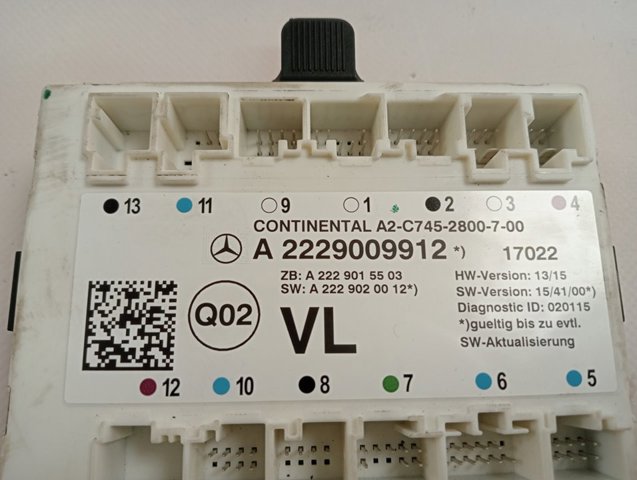  Mercedes A2229009912 ціна, від 57.14 USD