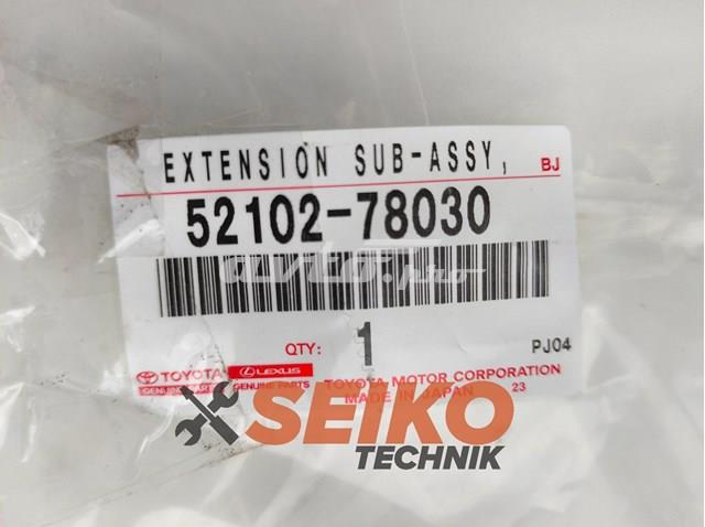 Решітка переднього бампера, нижня 5210278030 Toyota