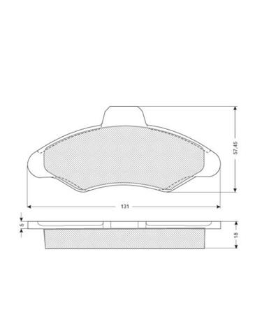 Гальмівні колодки Starline BDS022 ціна, від 12.30 USD