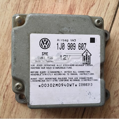 Модуль-процесор керування подушки безпеки 1J0909607 VAG