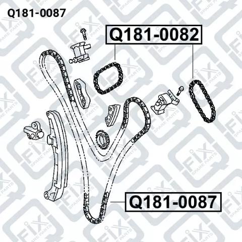Ланцюг Q-fix Q1810087 ціна, від 85.91 USD