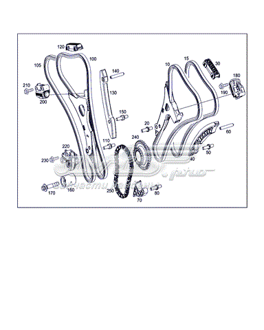 Ланцюг распредвала Zuiko 2769930078ZUDB