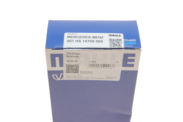001HS10705000 Mahle Original Підшипник ковзання клонували