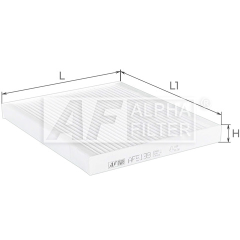 Купити AF5139 Alpha Filter Фільтр салону вугільний