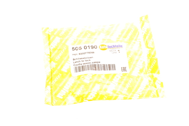 Петля-зачіп (відповідна частина) замка двері задньої Autotechteile 5050190 ціна, від 11.94 USD