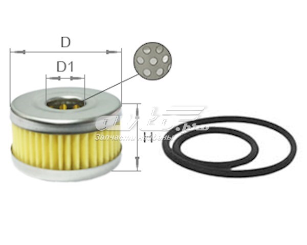 AF430 Alpha Filter Повітряний фільтр двигуна