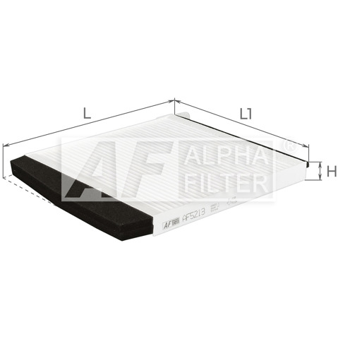 Фільтр салону AF5213 Alpha Filter