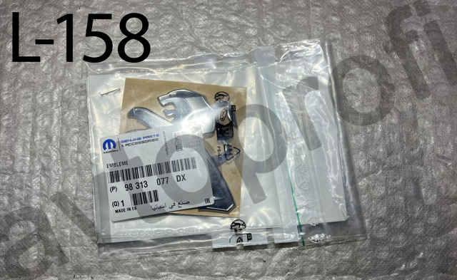 98313077DX Peugeot/Citroen Емблема кришки багажника, фірмовий значок