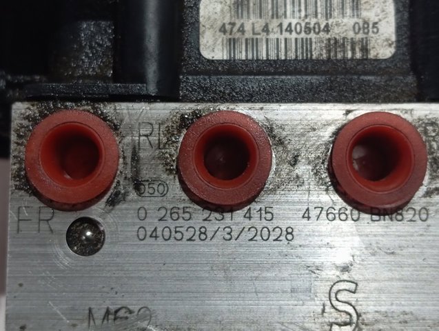 0265231415 Nissan/Infiniti Блок управління АБС (ABS)