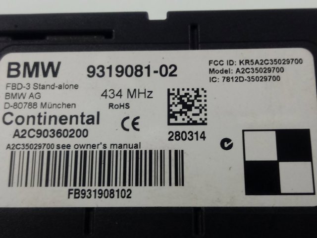  931908102 BMW