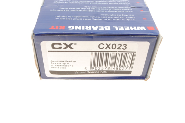 CX023 CX/Complex Підшипник маточини передньої