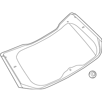 Купити GS2837D21 XYG Скло заднє, 3/5-й двері (ляди)