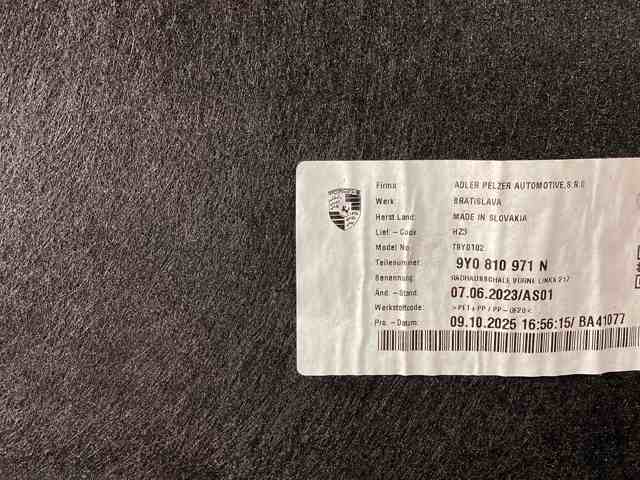  Porsche 9Y0810971N