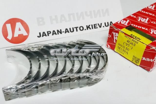 M139A050 Taiho Вкладиші колінвала, корінні, комплект, 2-й ремонт (+0,50)