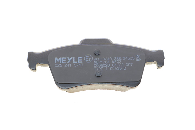 0252413717 Meyle Колодки гальмівні задні, дискові