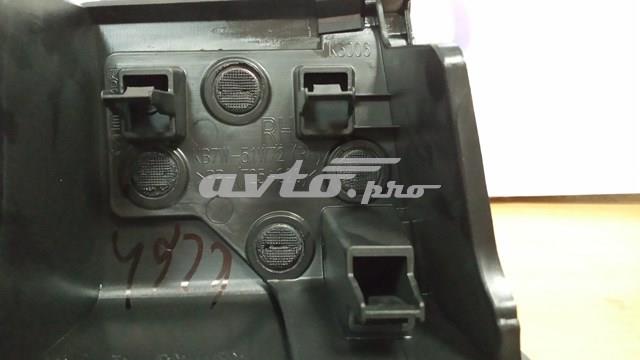 Розширювач переднього крила, правий Mazda KB7W51W70A