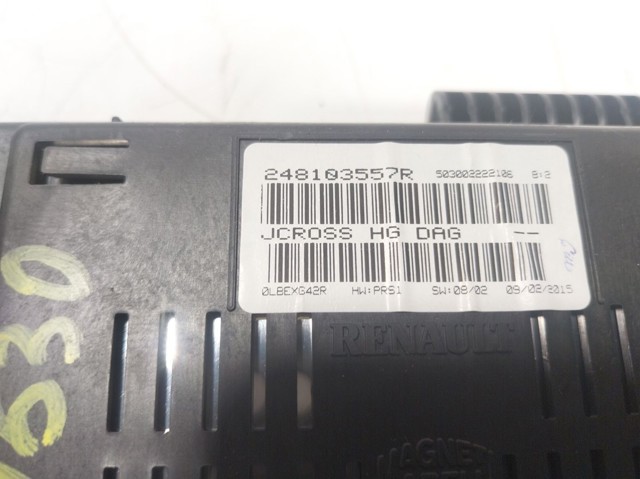 Приладова дошка-щиток приладів 248103006R Renault (RVI)