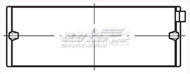 Вкладиші коленвала, корінні, комплект, стандарт (STD) Mahle Original 037HL21040000 ціна, від 20.37 USD