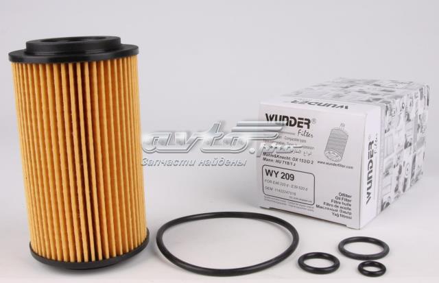 WY209 Wunder Фільтр масла