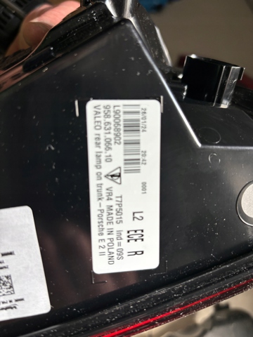  Porsche 95804490066
