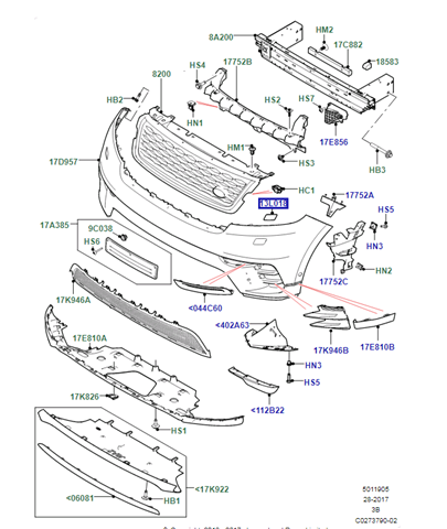 LR093499 Land Rover 