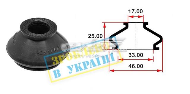 Купити BG0133 Belgum Пильник опори кульової нижній
