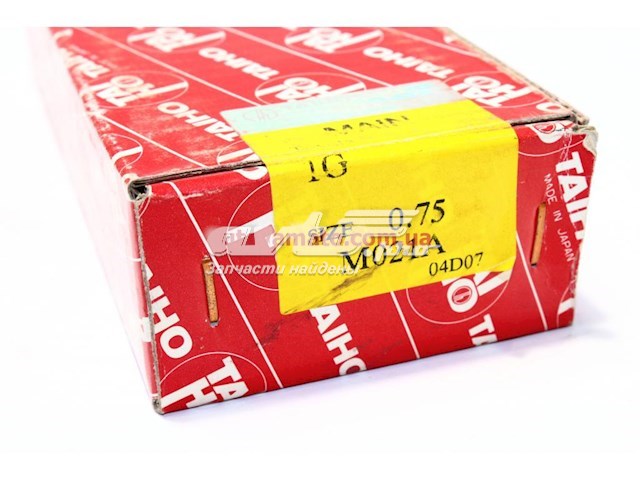 Вкладиші колінвалу, корінні, комплект, 3-й ремонт (+0,75) M021A075 Taiho