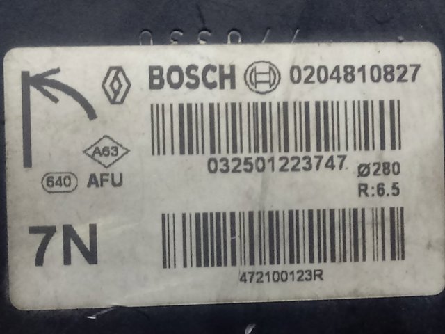 Купити 0204810827 Renault (RVI) 
