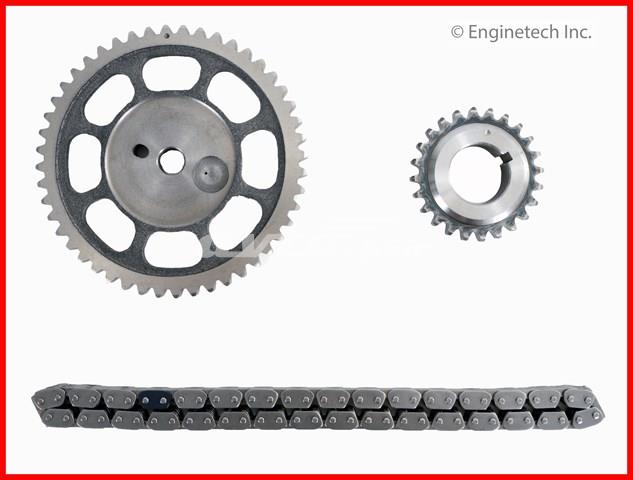 Комплект ланцюга ГРМ TS385A Enginetech