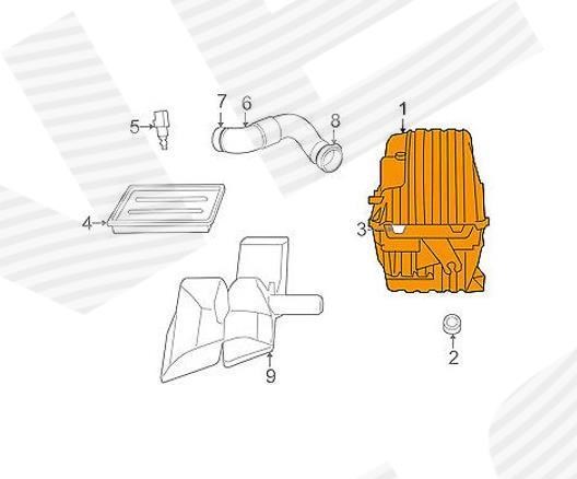 Корпус повітряного фільтра Signeda PCR01008A ціна, від 81.08 USD