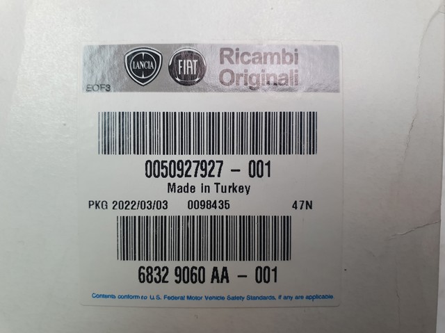 Кронштейн-адаптер кріплення фари передньої, лівої Fiat/Alfa/Lancia 50927927 ціна, від 14.35 USD