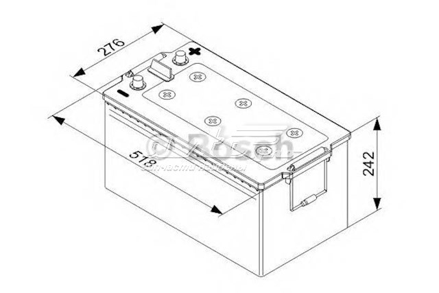 Купити Bosch Ємність 225А/г 0092T50800