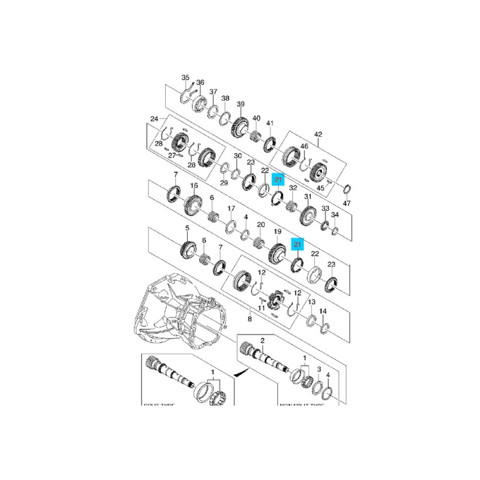 Купити 90305938 General Motors Кільце синхронізатора