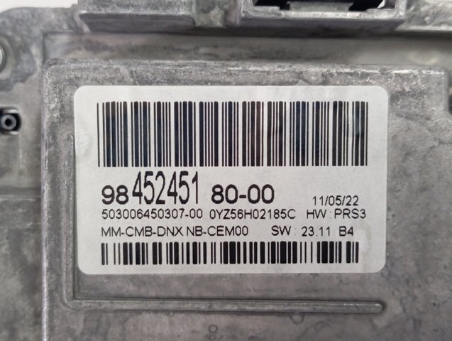 Приладова дошка-щиток приладів 9845245180 Peugeot/Citroen