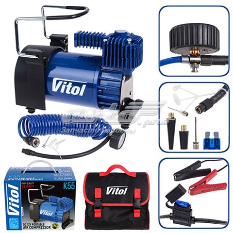 Пристосування для накачування шин Vitol K55 ціна, від 41.45 USD