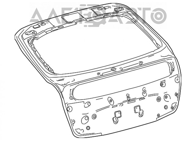 П'яті двері Toyota 6700547451 ціна, від  USD
