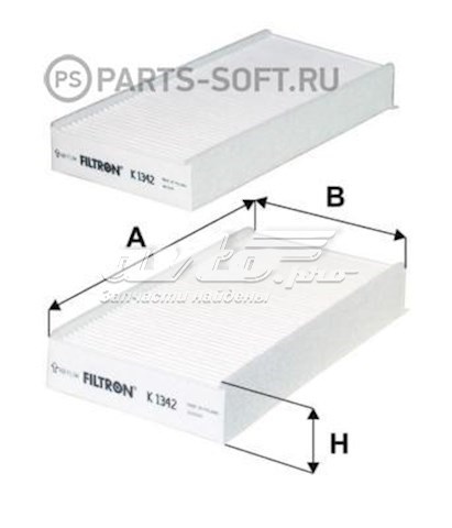 Фільтр салону K13422X Filtron