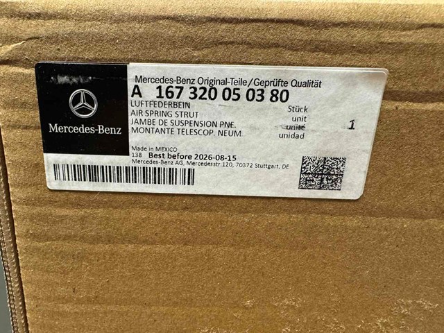 Стійка передня права Mercedes A167320060380