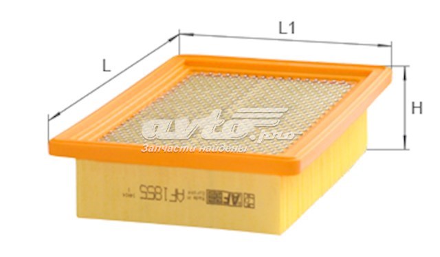 Купити AF1855S Alpha Filter Автомобільний фільтр повітря